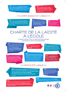 Affiche Charte de la laicité