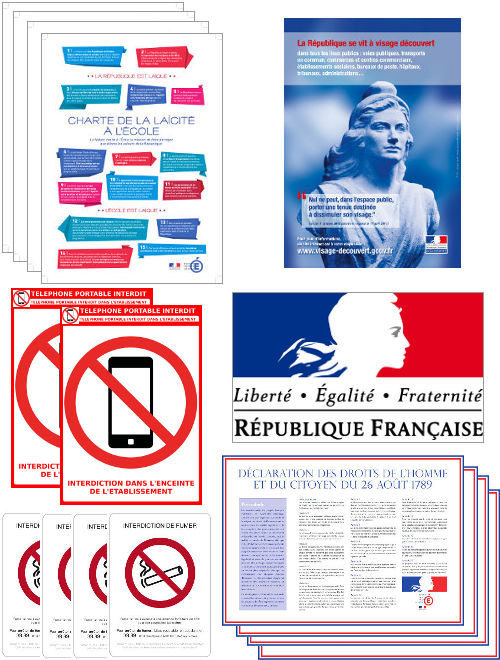 Pack affichages obligatoires 2025 SPECIAL ECOLES